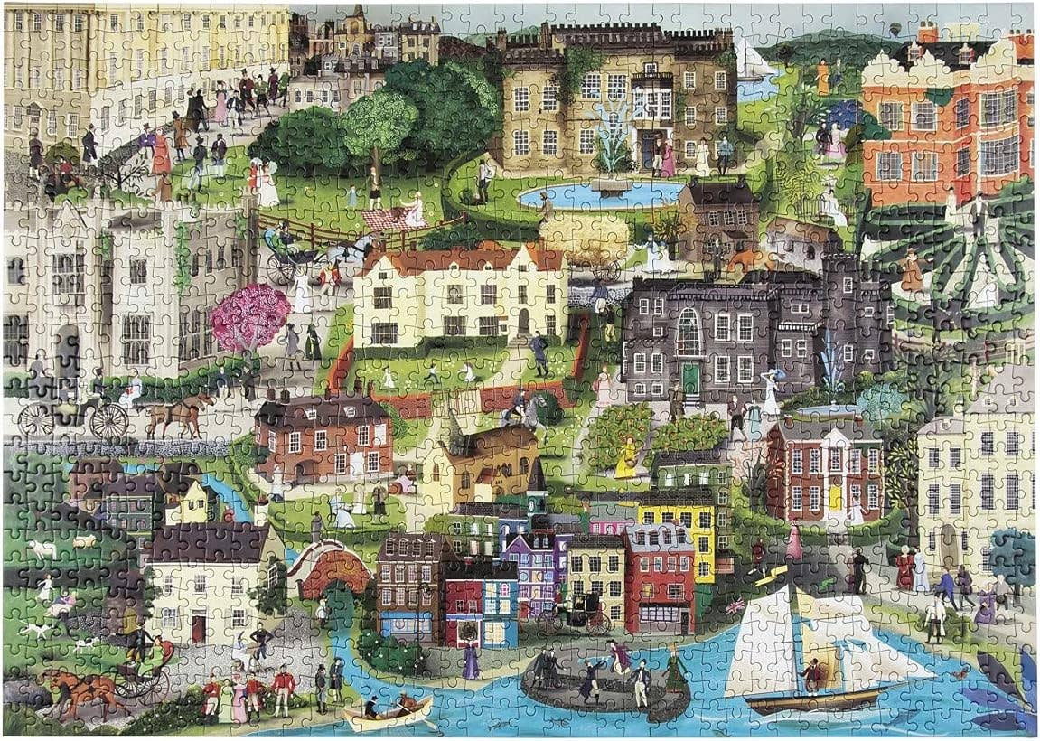 The World of Jane Austen 1000 Piece Puzzle