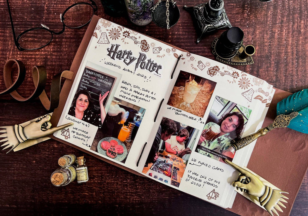 Harry Potter Flourish and Blotts Vintage Page Holder