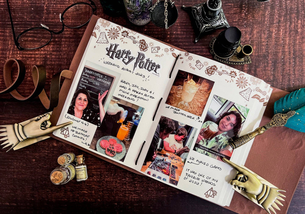Harry Potter Flourish and Blotts Vintage Page Holder