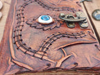 Hocus Pocus Leather Journal Book Of Shadow Spellbook