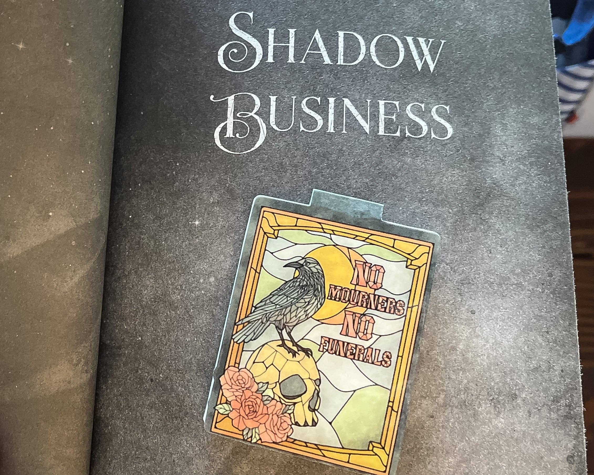 Magnetic Bookmark - Six Of Crows - No Mourners No Funerals