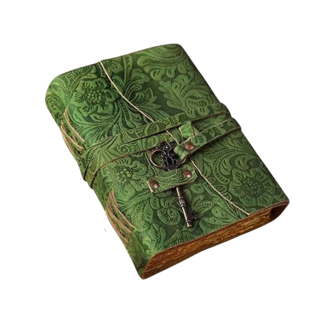 Buff Hide Journal Vintage Travel Notebook Celtic Spell Book