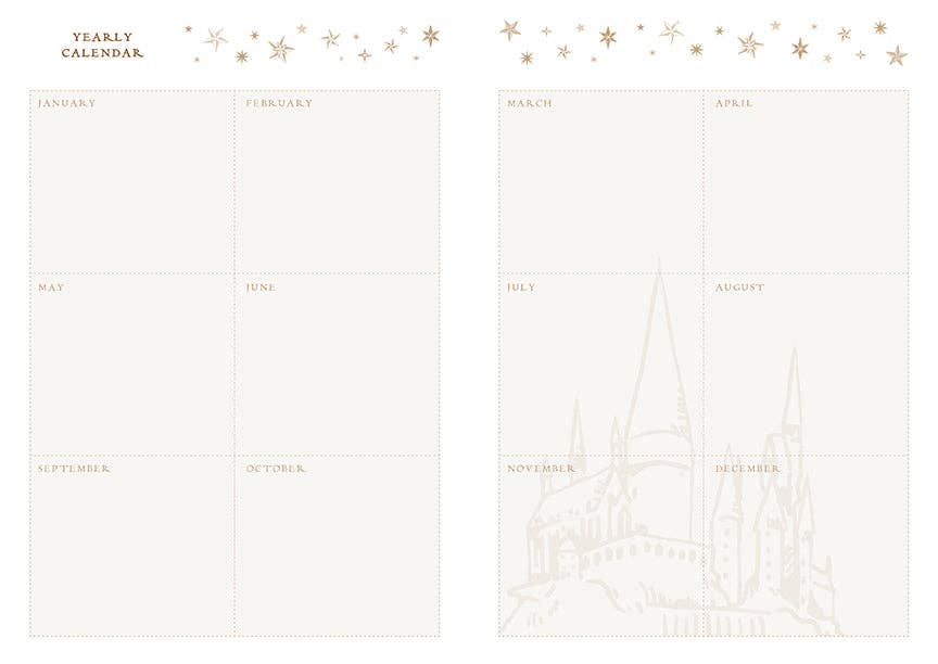 Harry Potter: Welcome to Hogwarts Planner Notebook Collection (Set of 3)