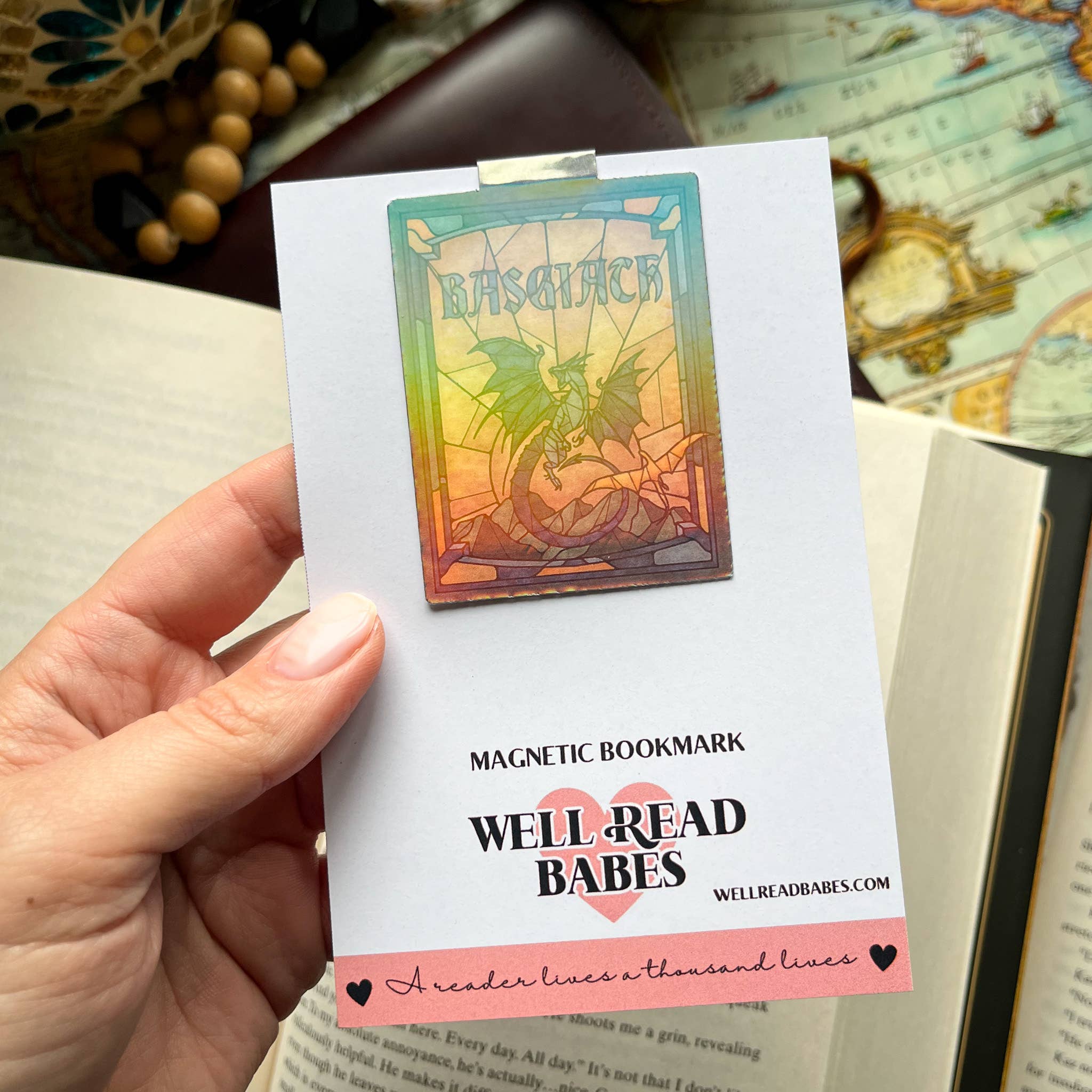 Magnetic Bookmark - Dragons of Basgiath Book Lovers Gift