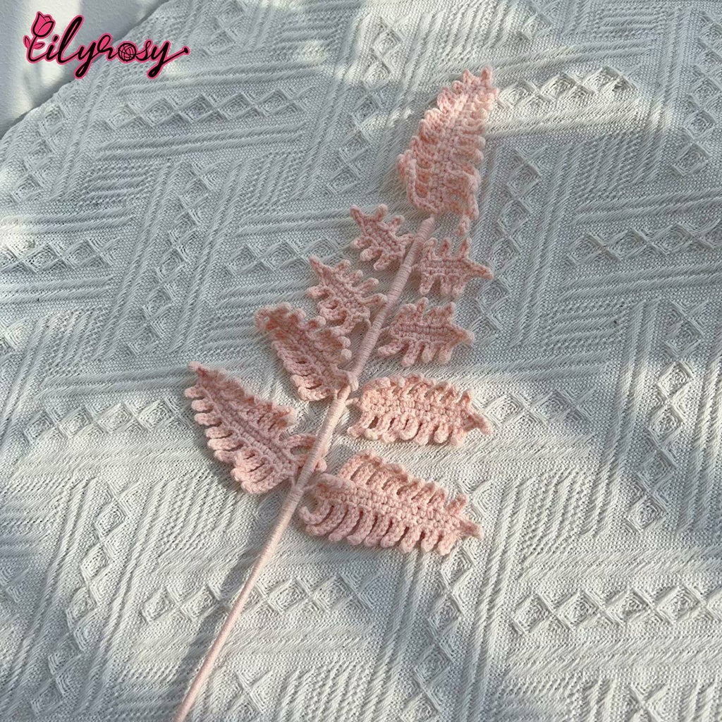 Crochet Fern Leaves, Handmade Gifts,homedecor,holiday decor