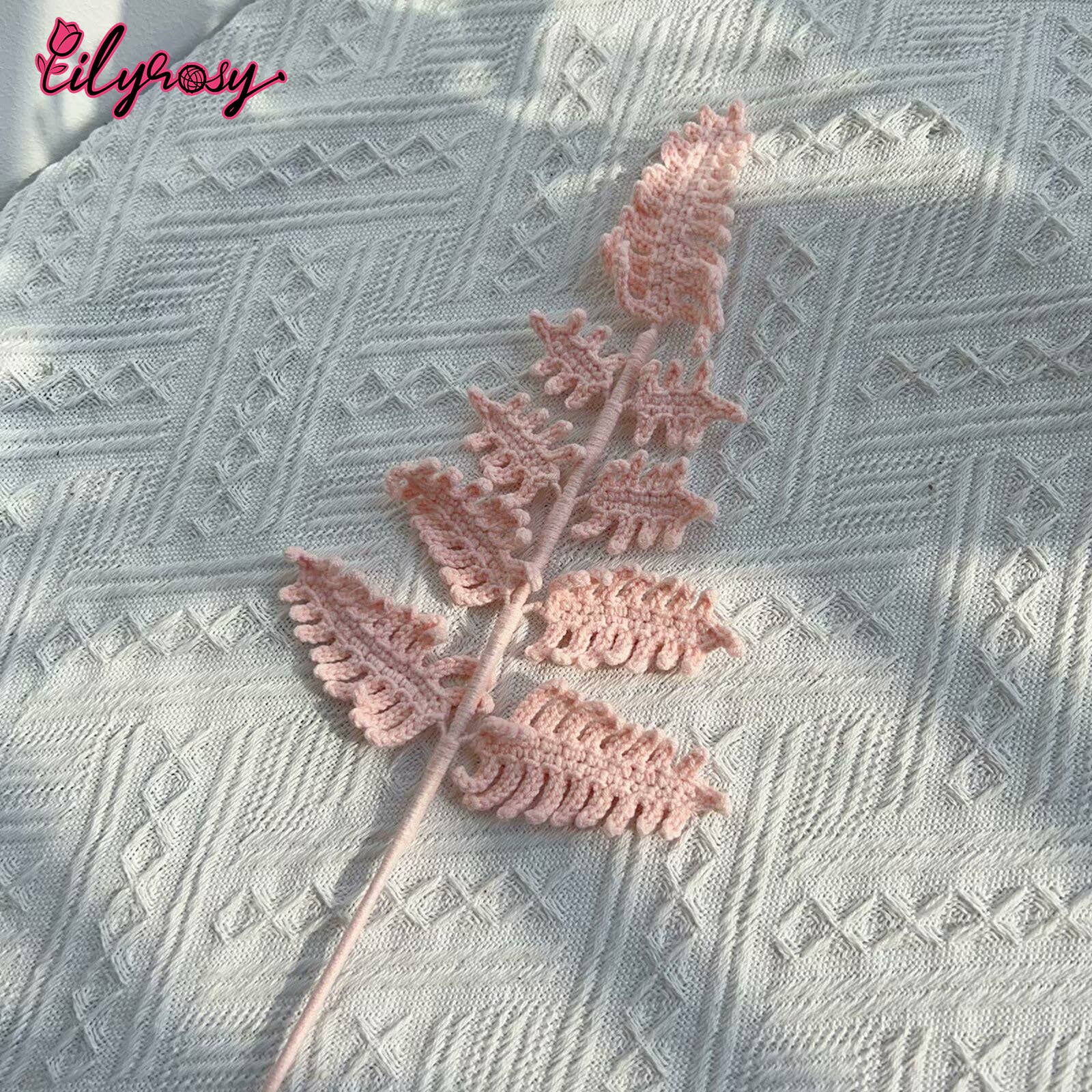 Crochet Fern Leaves, Handmade Gifts,homedecor,holiday decor
