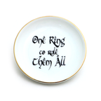 The Hobbit, LOTR, One ring to Rule Them All ring dish