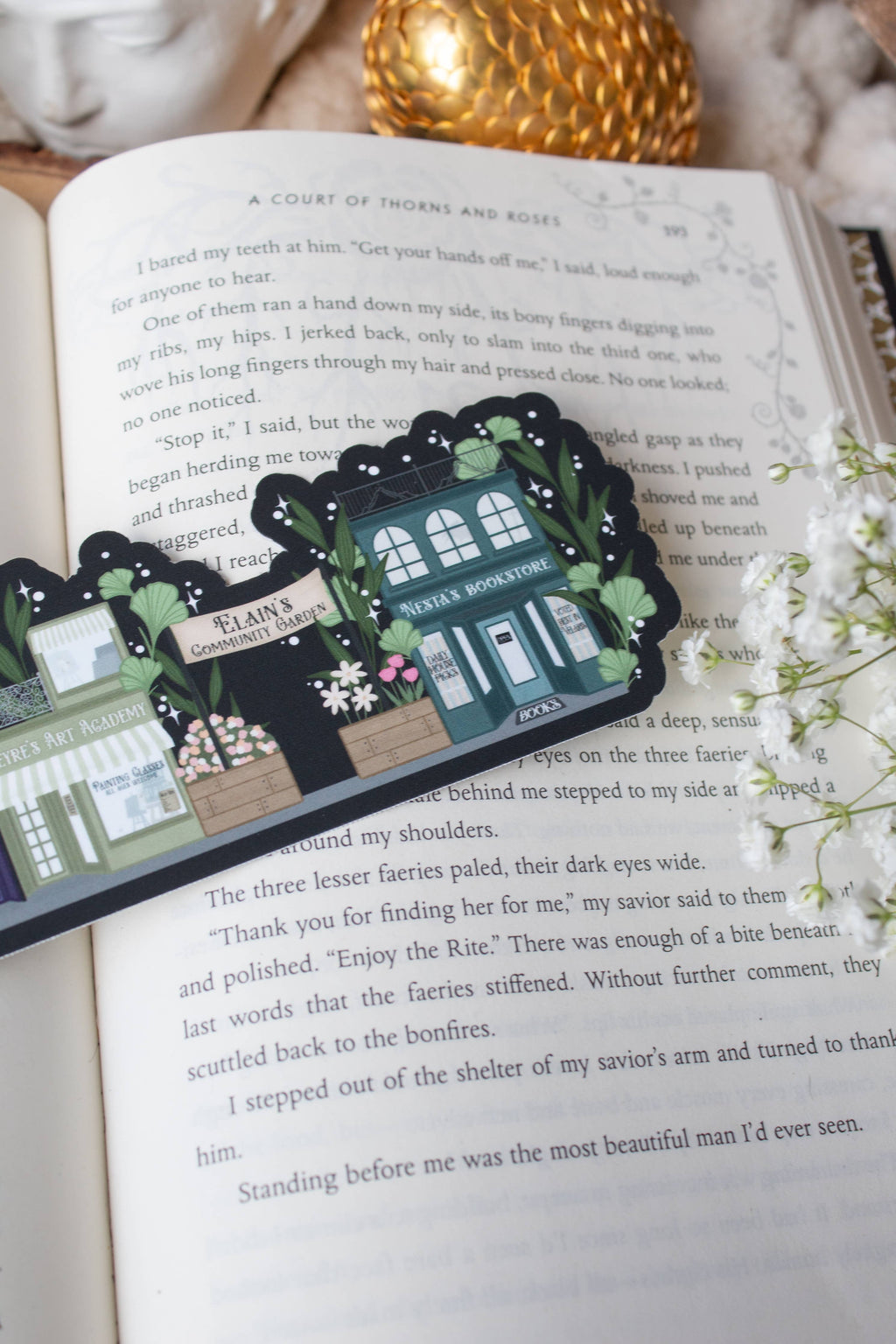 A Walk in Velaris Bookmark | ACOTAR