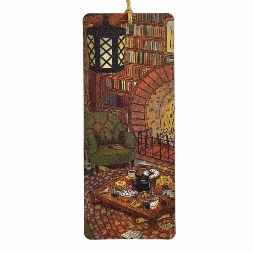 Cozy Cabin Nook Bookmark
