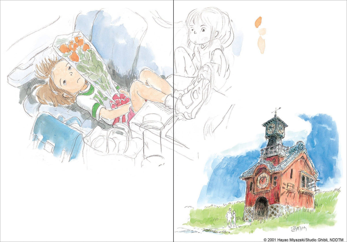 Studio Ghibli Spirited Away Journal (The Bathhouse)