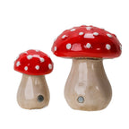 Toadstool Mushroom Salt and Pepper Shaker Set