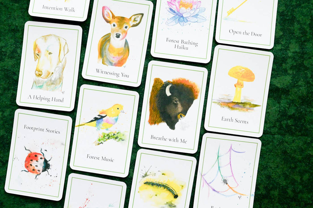 An Invitation to Forest Bathing: 52 Activity Cards