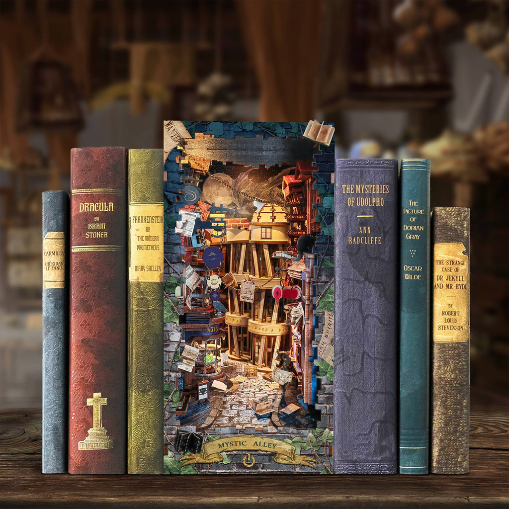 DIY Book Nook Kit: Mystic Alley