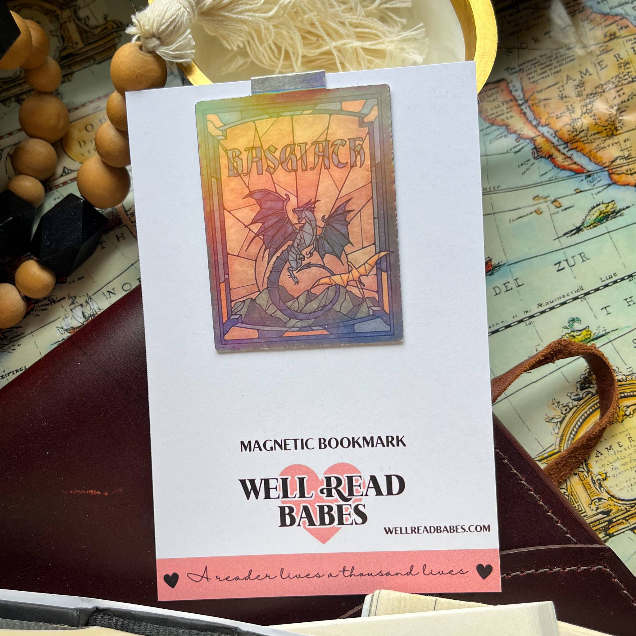 Magnetic Bookmark - Dragons of Basgiath Book Lovers Gift