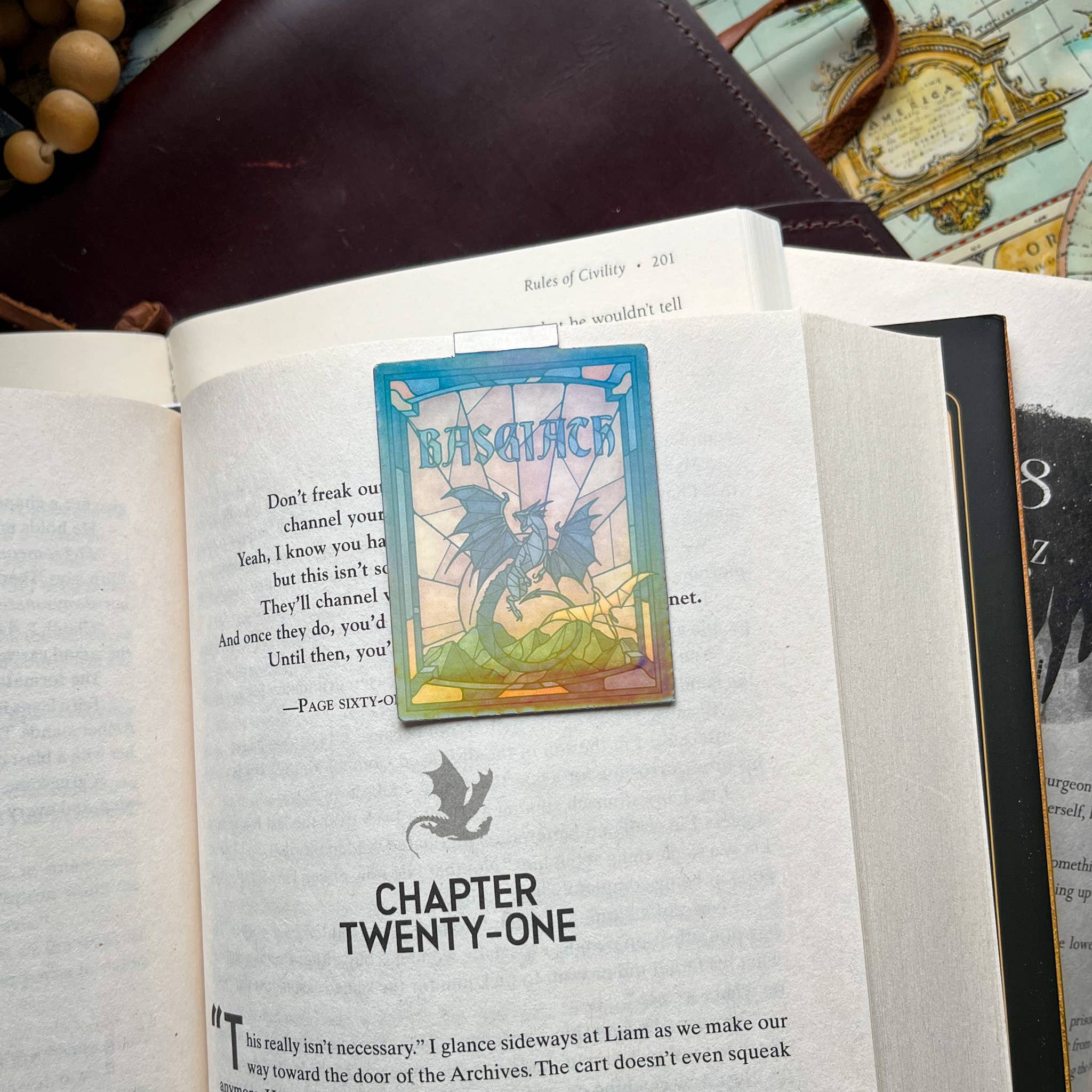 Magnetic Bookmark - Dragons of Basgiath Book Lovers Gift