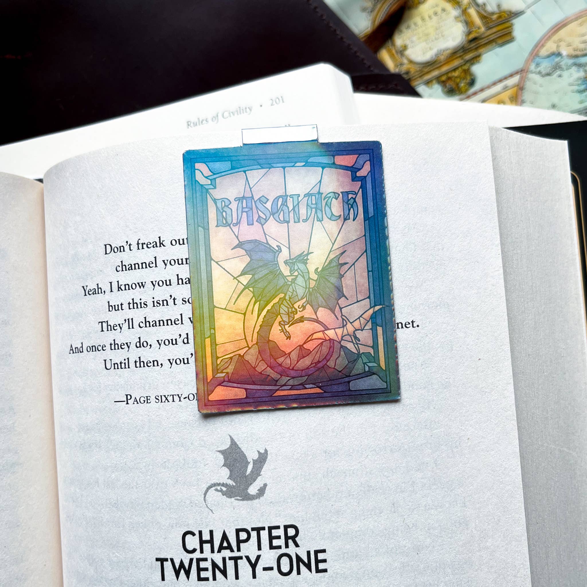 Magnetic Bookmark - Dragons of Basgiath Book Lovers Gift