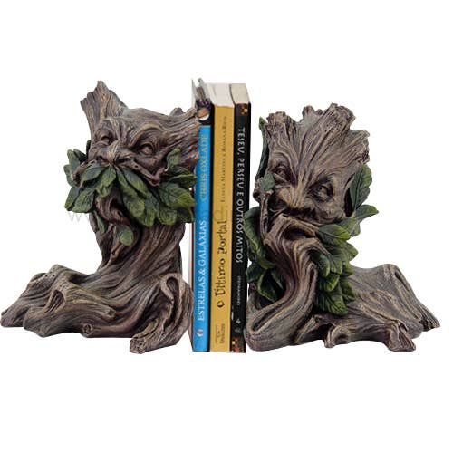 Greenman Bookend Set