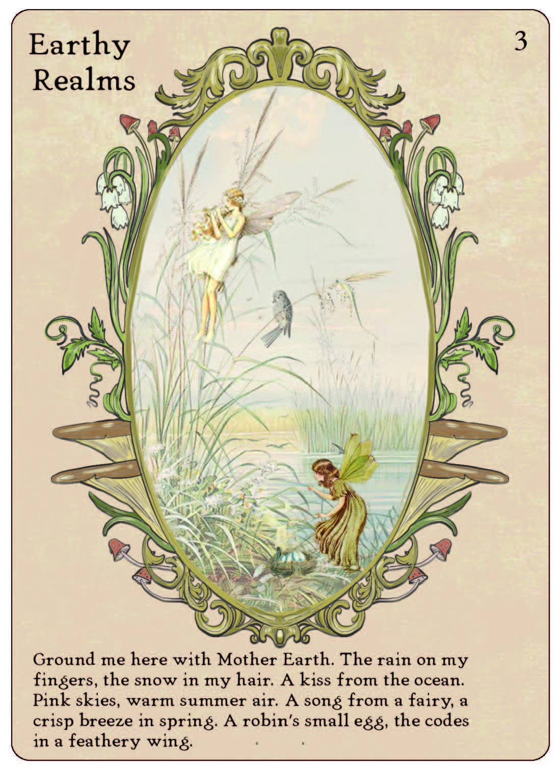 Sisters of the Fae: 33 Cards & 80 Pg. Book-Fairy Oracle