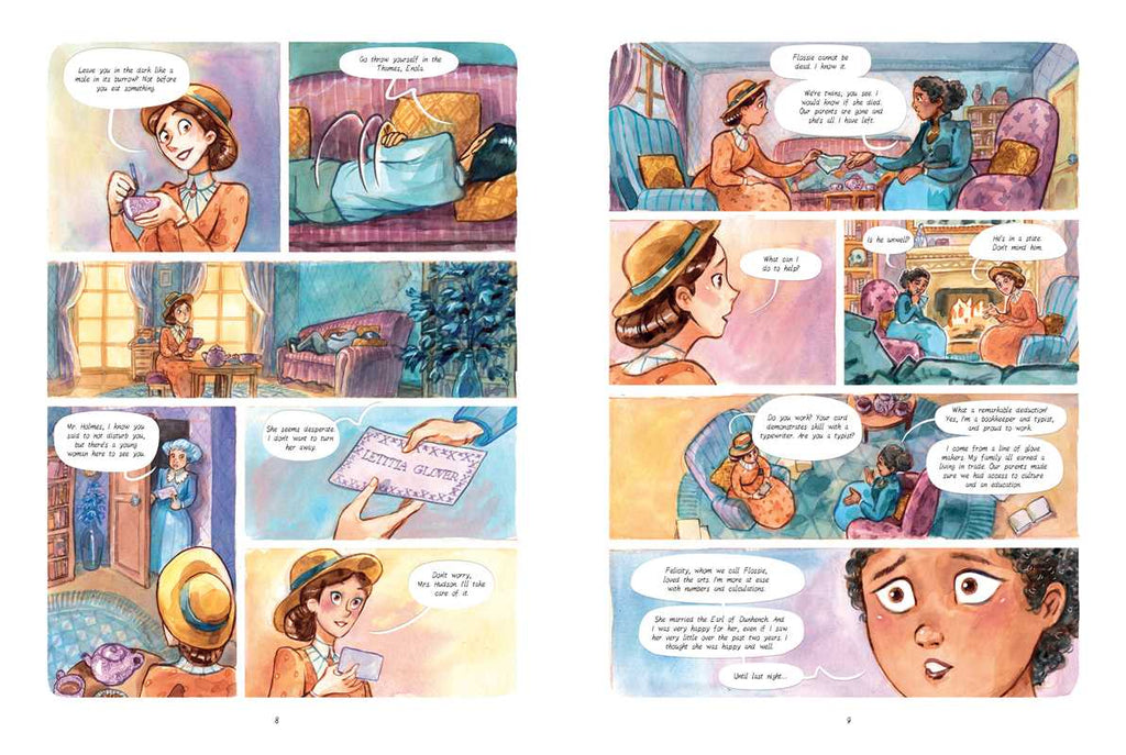 Enola Holmes: The Graphic Novels by Serena  Blasco