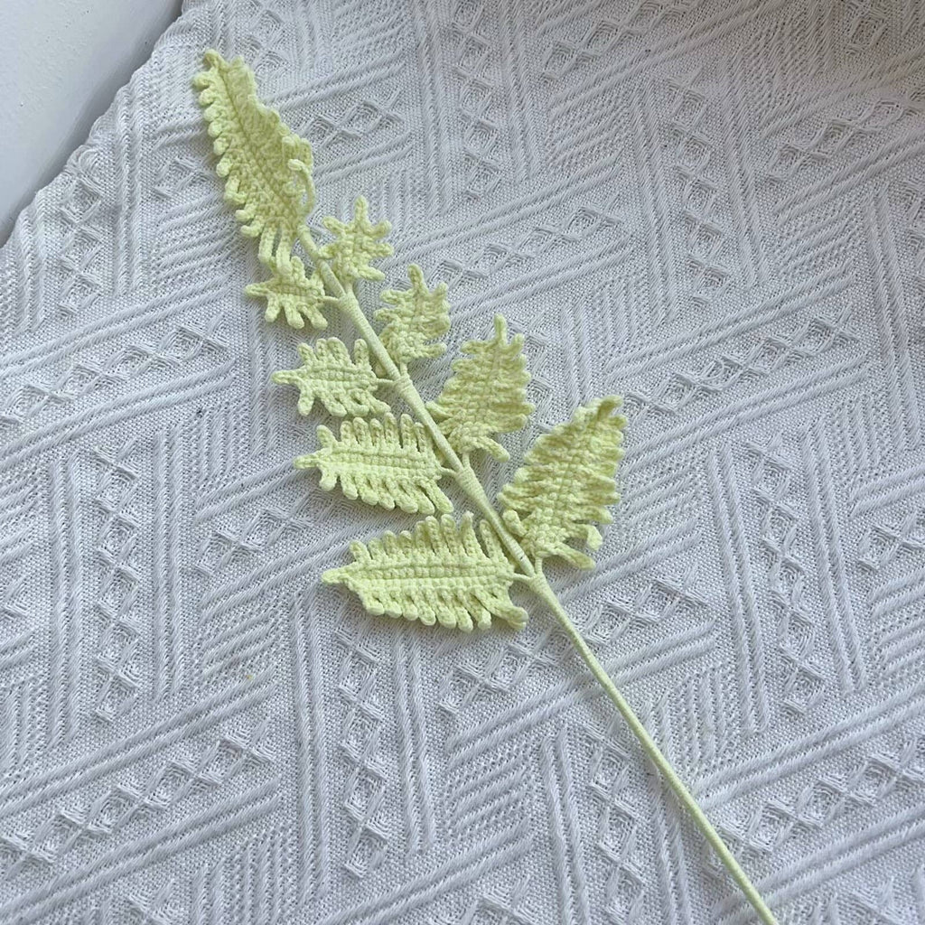 Crochet Fern Leaves, Handmade Gifts,homedecor,holiday decor