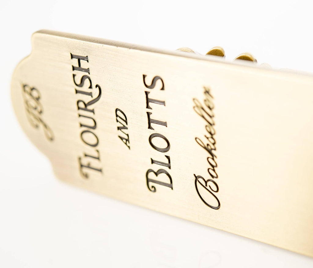 Harry Potter Flourish and Blotts Vintage Page Holder