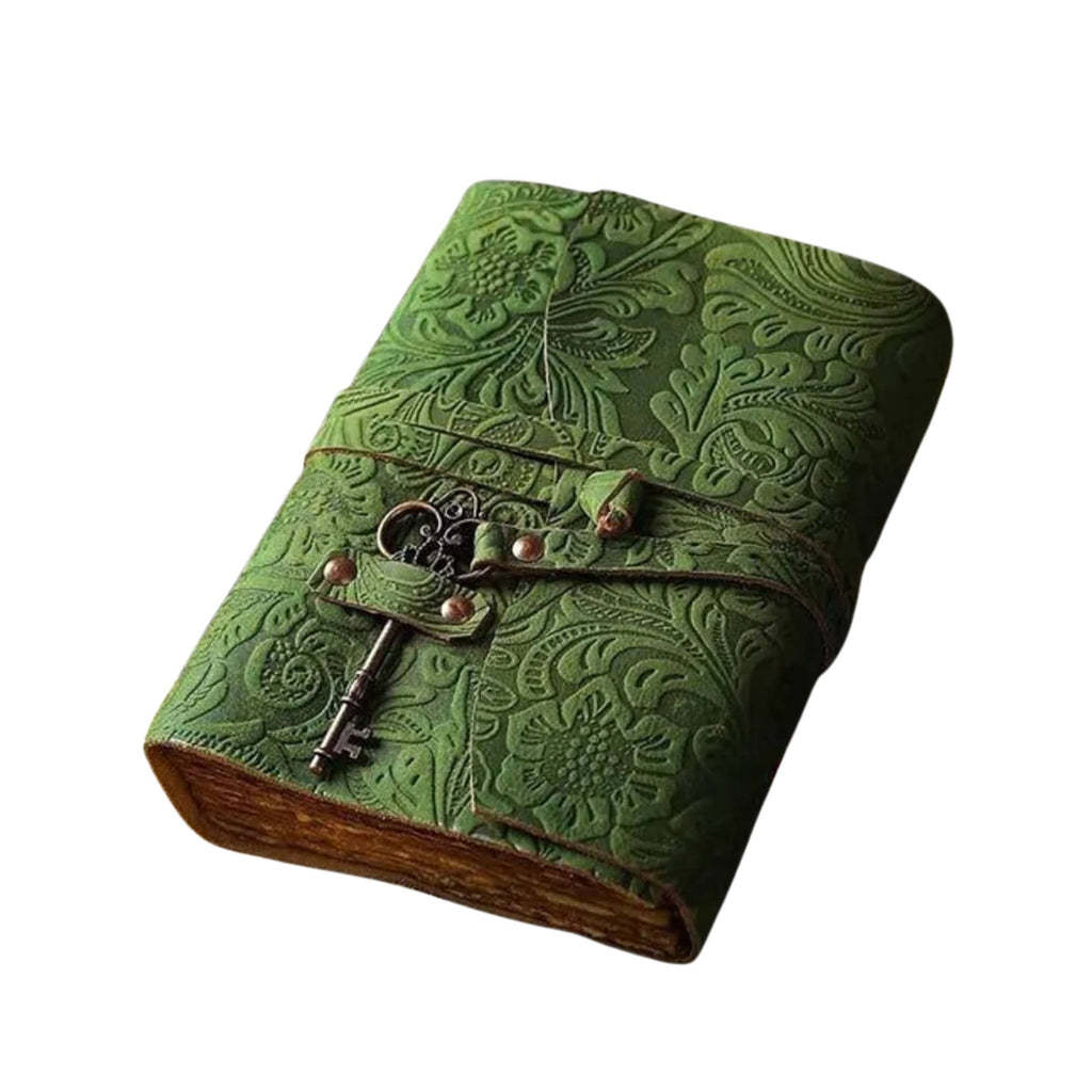 Buff Hide Journal Vintage Travel Notebook Celtic Spell Book