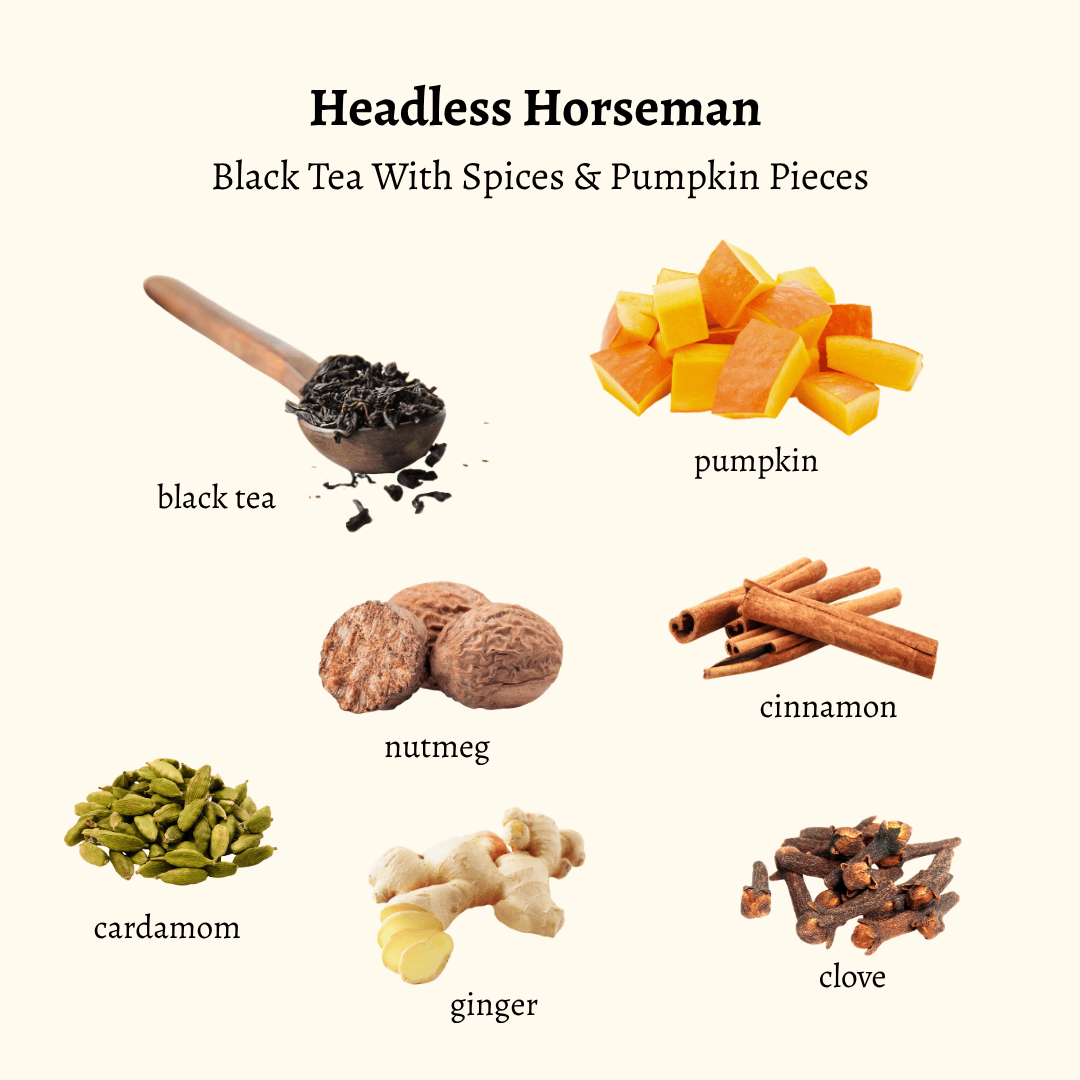 Headless Horseman (Rich Pumpkin Spice Black Tea) 2oz