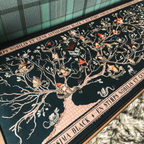 Harry Potter House of Black Desk Mat (13.7'' x 31.5'')