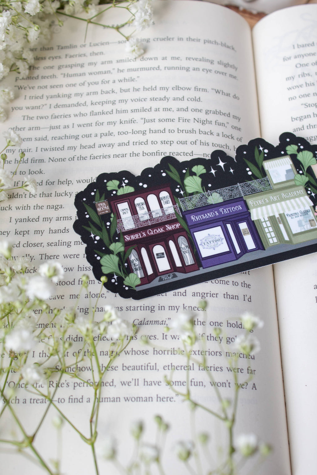 A Walk in Velaris Bookmark | ACOTAR
