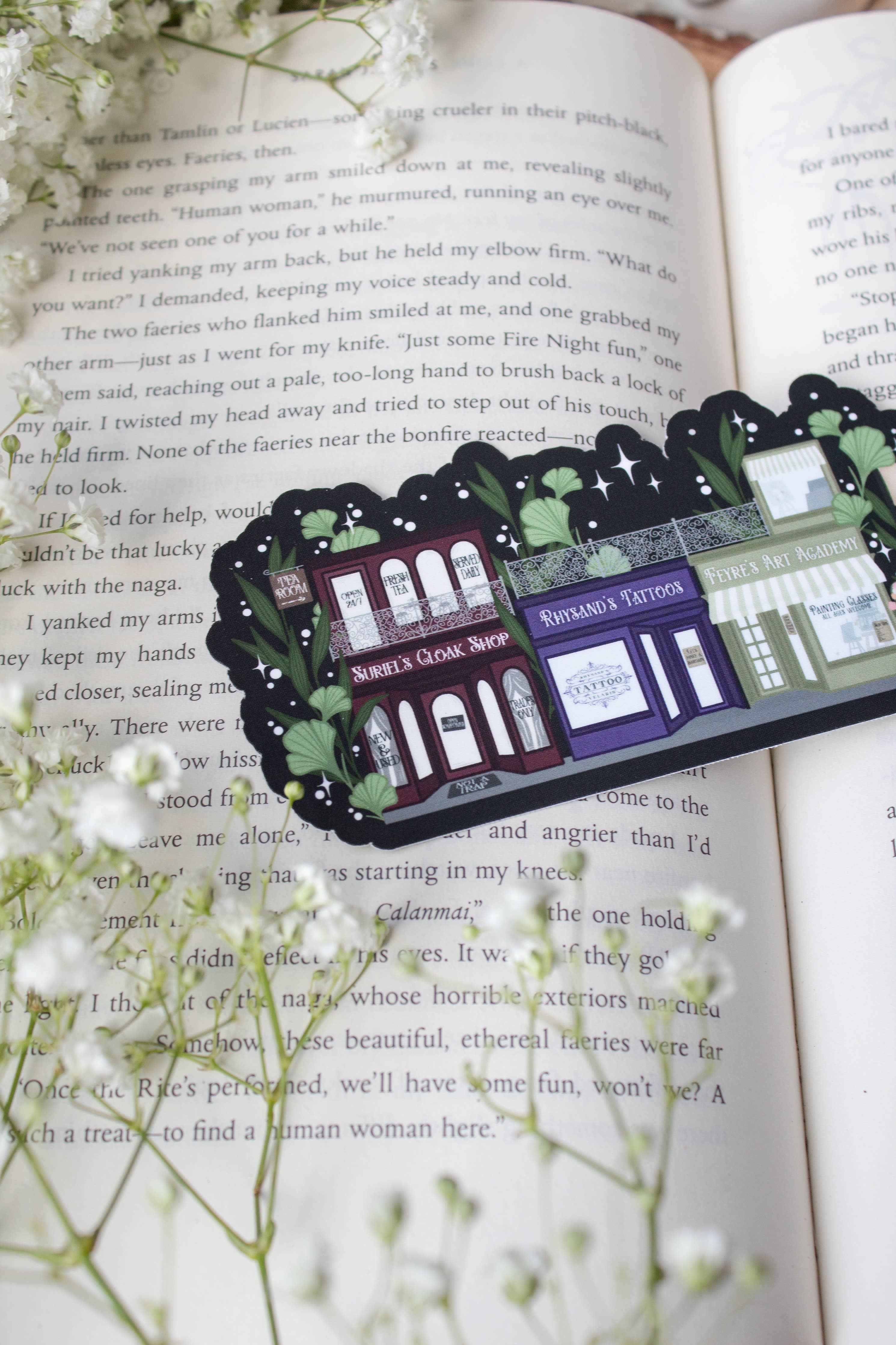 A Walk in Velaris Bookmark | ACOTAR