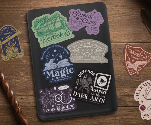 (10-Pack) Harry Potter Hogwarts Classes Decals
