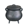 Cast Iron Cauldron - Triquetra (7 in.)