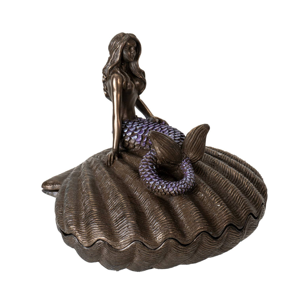 Mermaid on Shell Box
