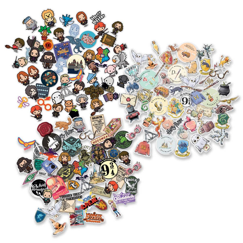 Harry Potter Clear Watercolor Decals (50-Pack)