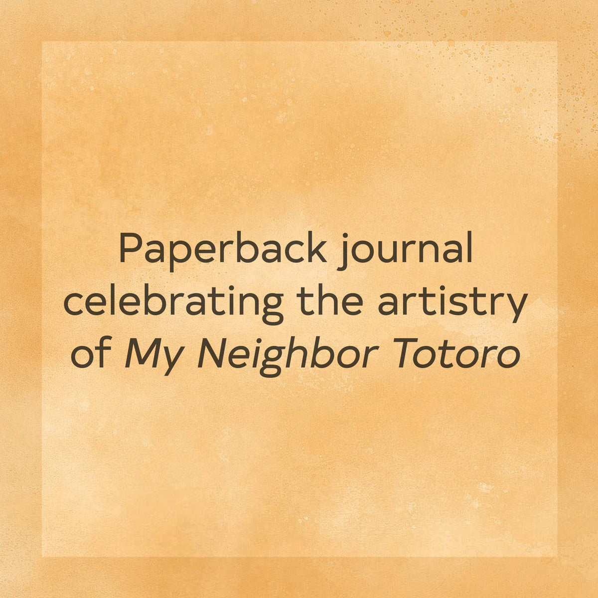 Studio Ghibli My Neighbor Totoro Journal (Let's Ride the Cat Bus)