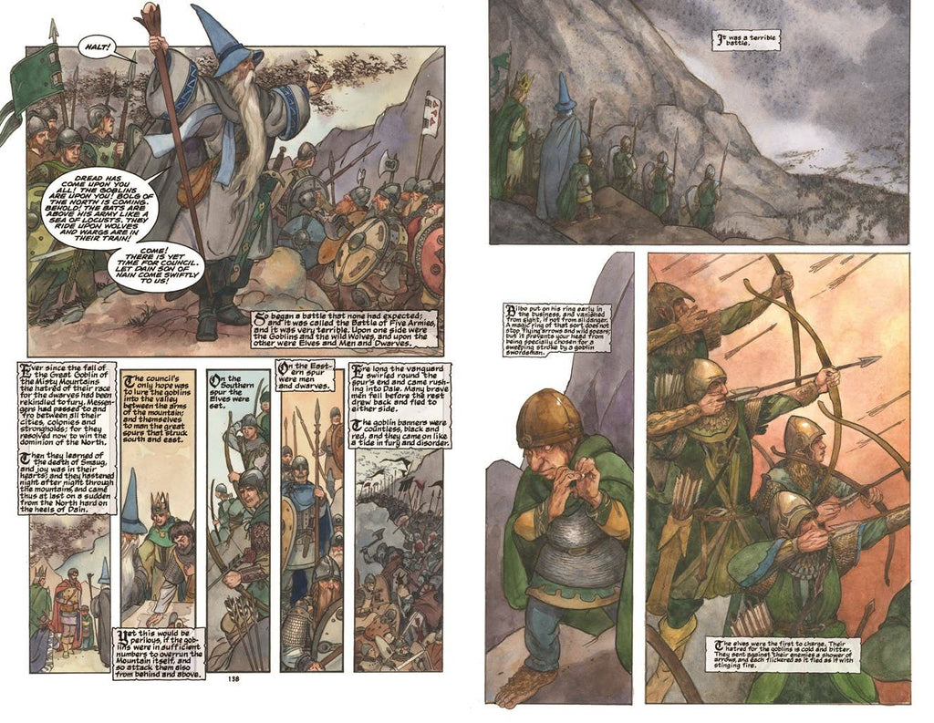 Hobbit: A Graphic Novel Revised/Expanded : J. R. R. Tolkien