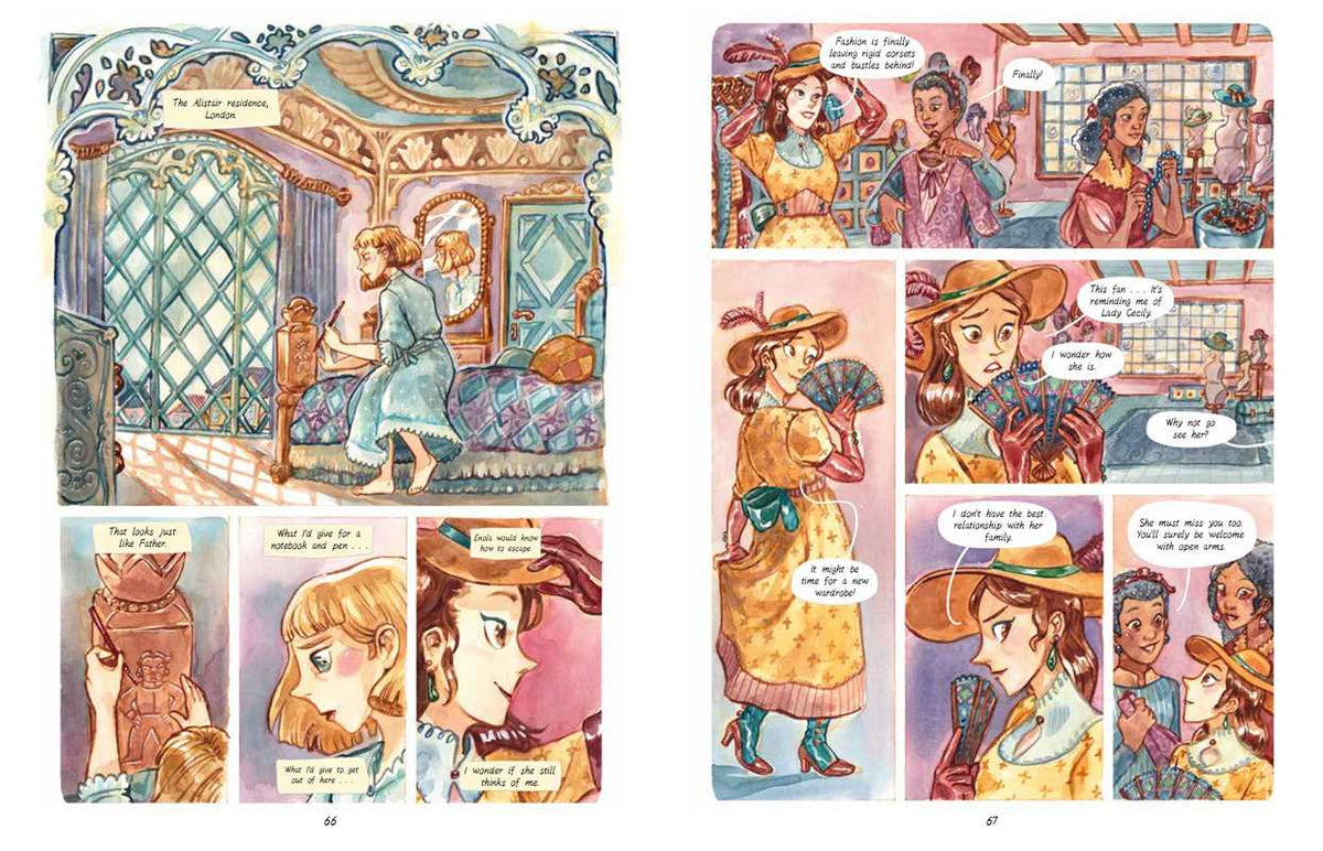 Enola Holmes: The Graphic Novels by Serena  Blasco