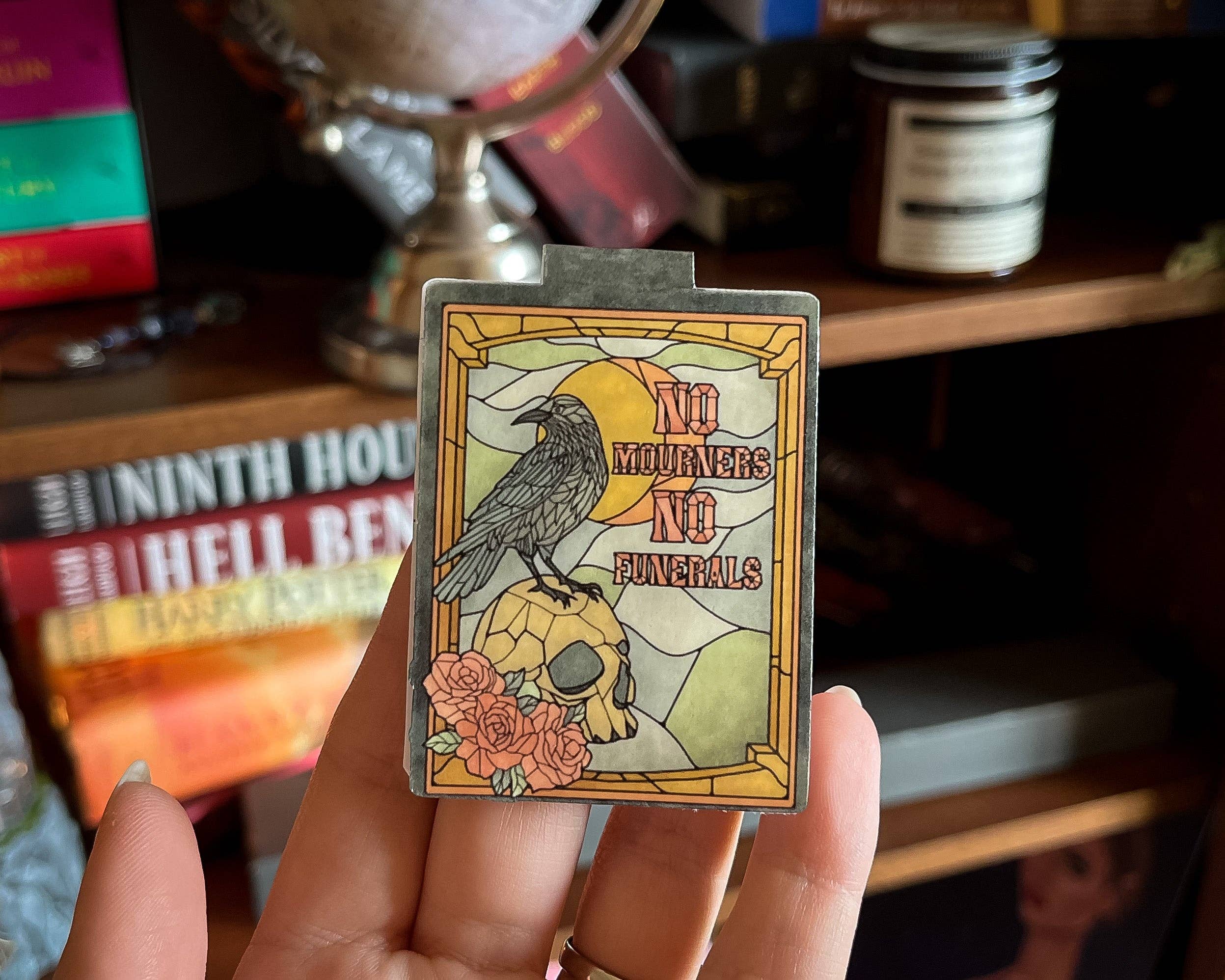 Magnetic Bookmark - Six Of Crows - No Mourners No Funerals