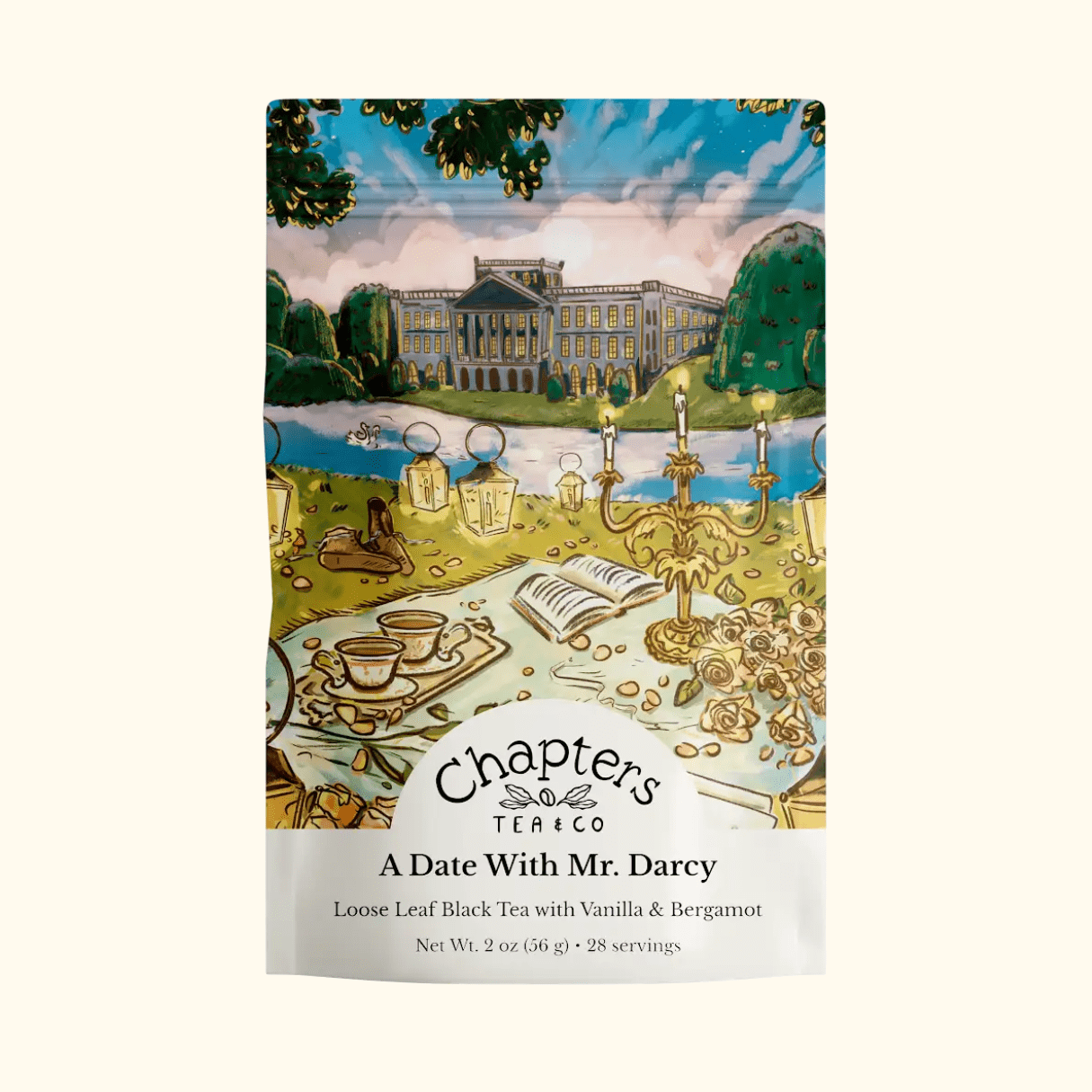 A Date With Mr. Darcy (Silky Vanilla Bergamot Black Tea) 2oz