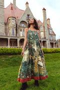 Wildheart Bohéme Long Maxi Slip Dress w/ Unicorn & Castle