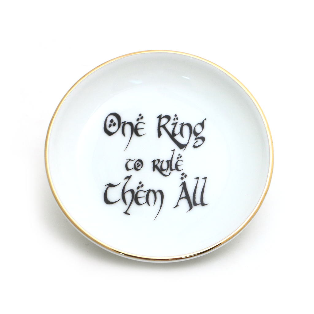 The Hobbit, LOTR, One ring to Rule Them All ring dish