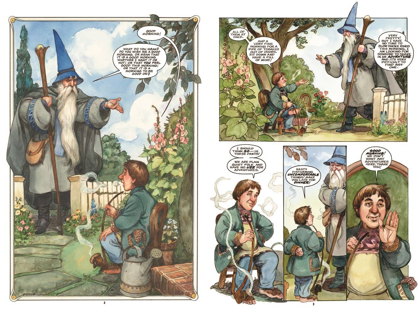 Hobbit: A Graphic Novel Revised/Expanded : J. R. R. Tolkien