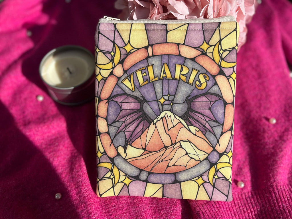 ACOTAR Velaris Padded Kindle Sleeve w Zipper Book Lover Gift