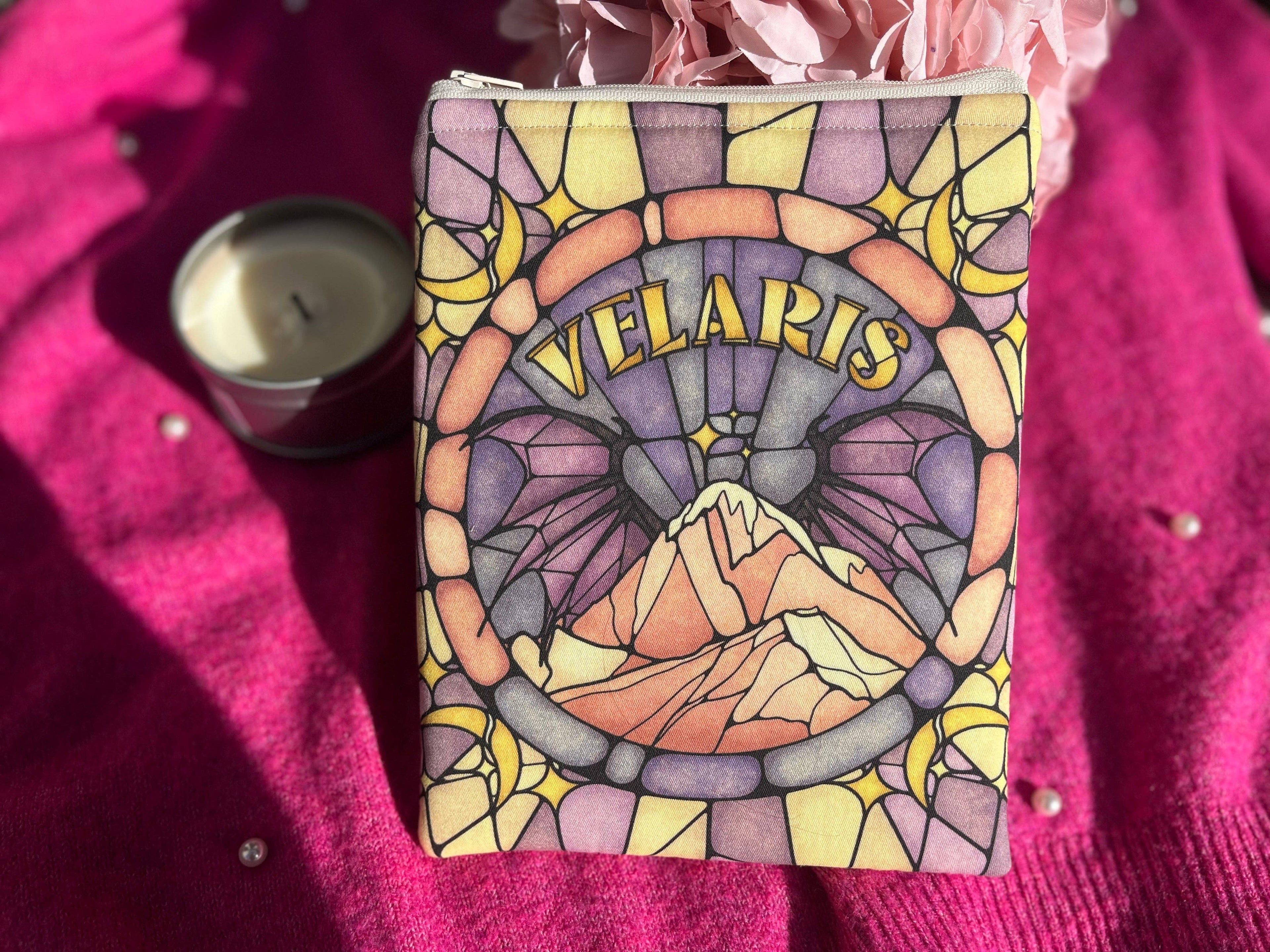 ACOTAR Velaris Padded Kindle Sleeve w Zipper Book Lover Gift