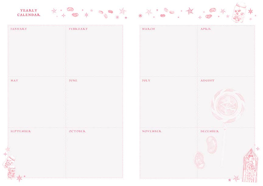 Harry Potter: Honeydukes Planner Notebook Collection (Set of 3)
