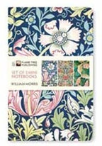 William Morris Set of 3 Mini Notebooks