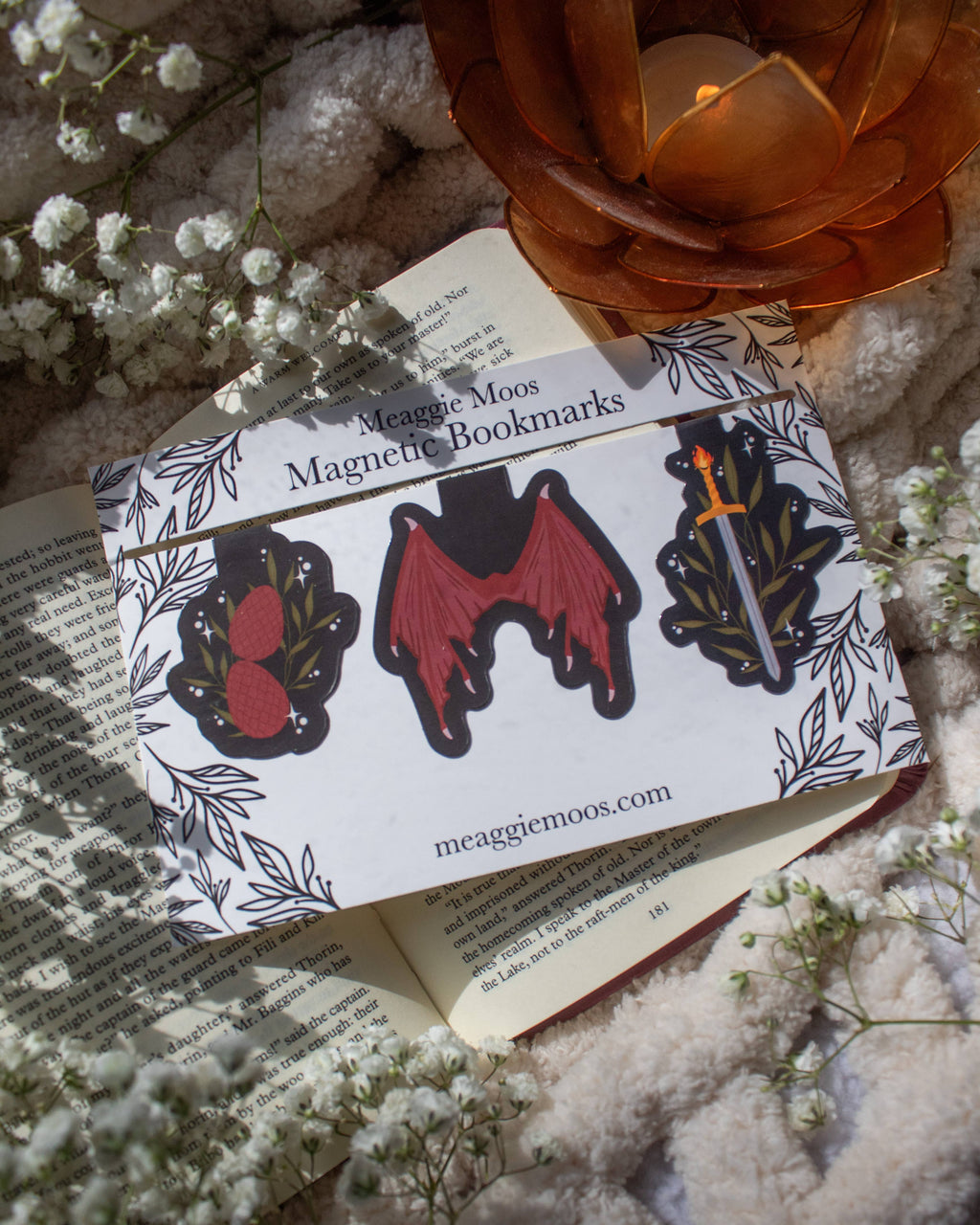 Dragons Den Magnetic Bookmarks | Set of 3