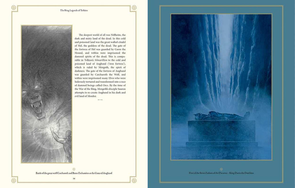 Ring Legends of Tolkien Deluxe Edition by David Day