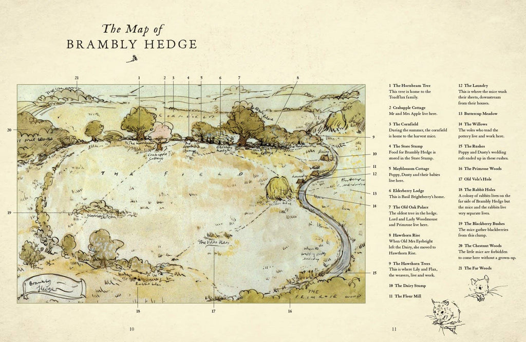 Visit to Brambly Hedge, A : Jill Barklem