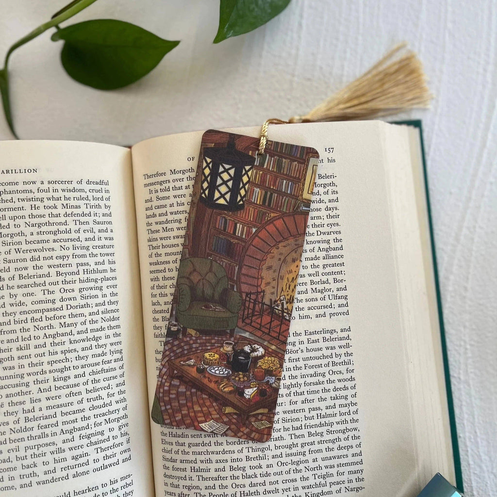 Cozy Cabin Nook Bookmark